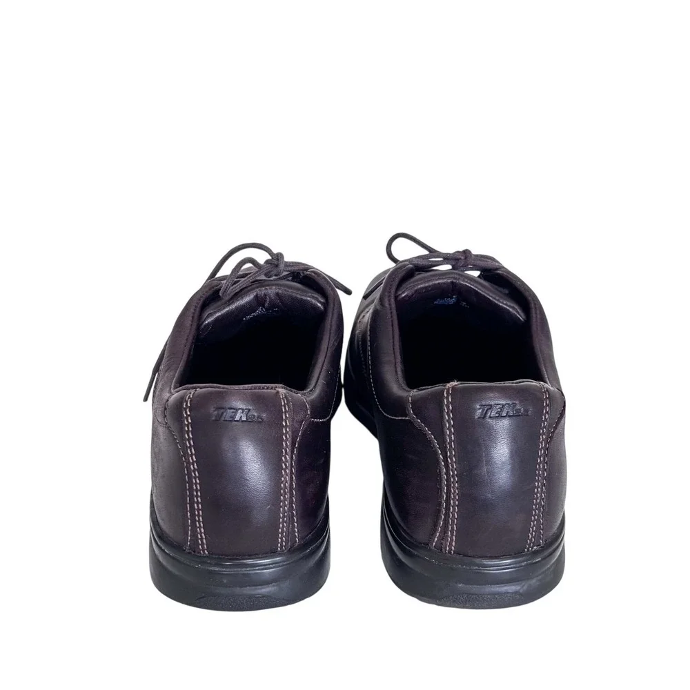 LL Bean Mens Stonington Derby Oxford Shoes 10 Brown Leather Waterproof Lace Up